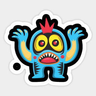 Doodle Monster - Megarox Sticker